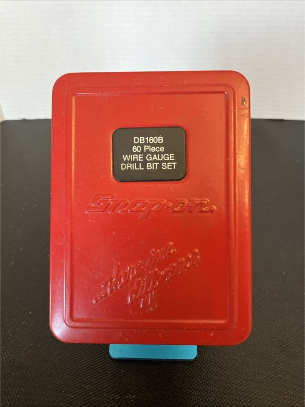 Snap On Metal Drill Case #DB160B Snap On Wire Gauge Drill Bit Set ( Incomplete )